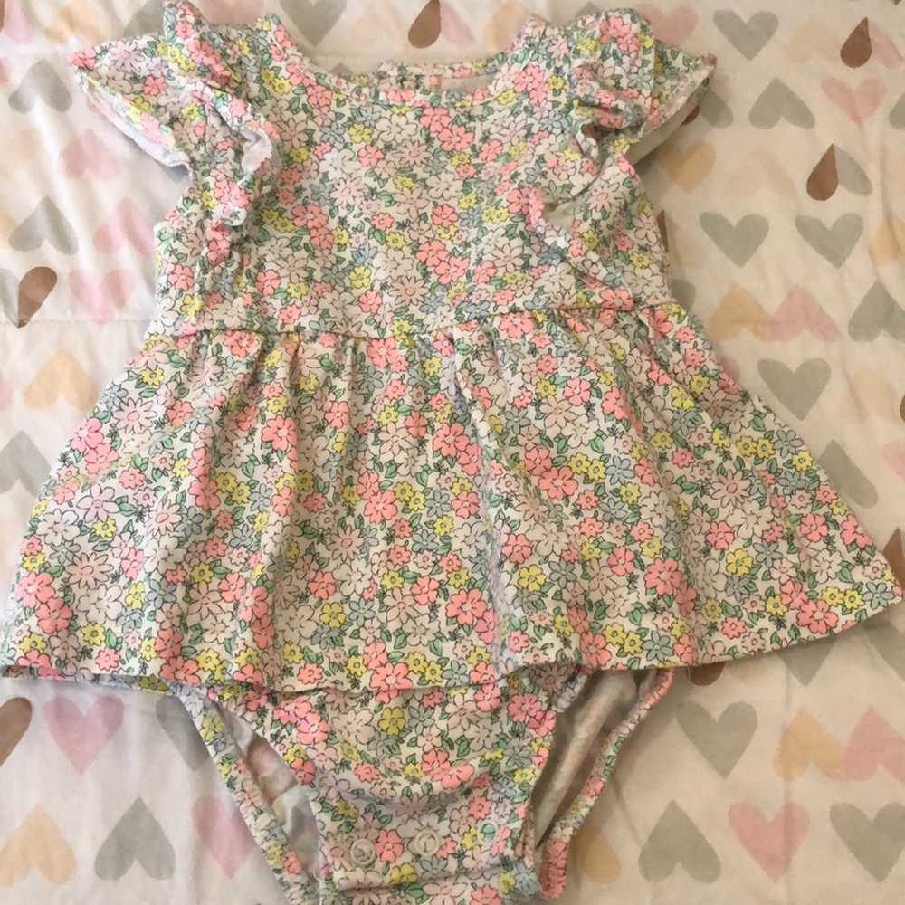 Floral romper/dress